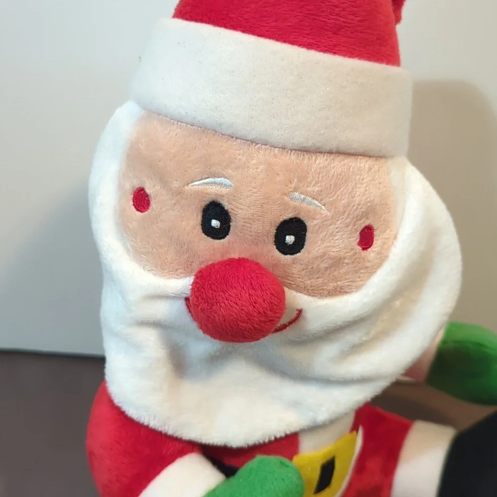 2013 Progressive Plush Santa Clause Stuffed Animal 12 Inch